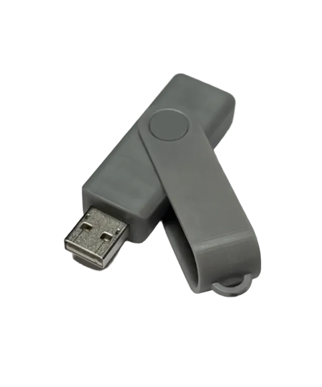 Gray Master USB  on a white background